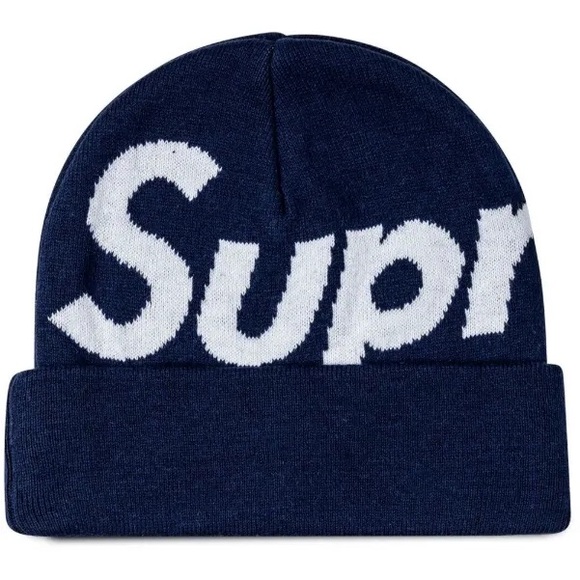 Supreme Big Logo knitted beanie - Picture 1 of 4